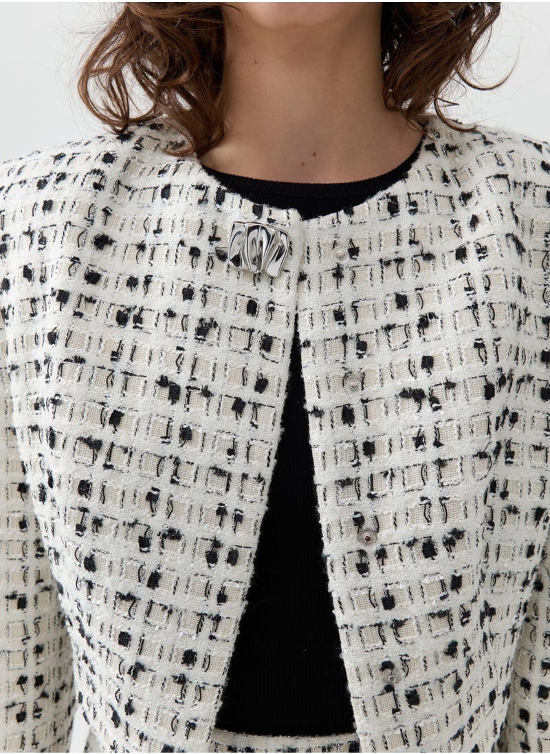 Padded Tweed Jacket