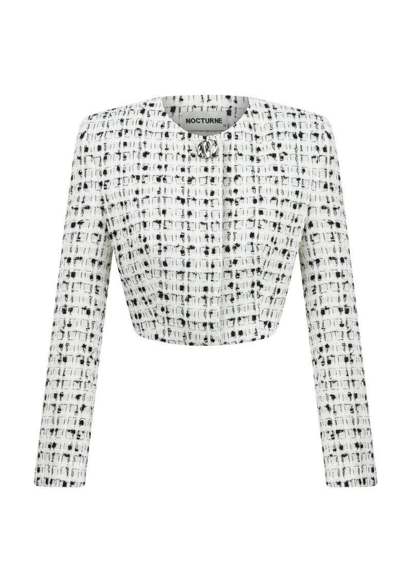 Padded Tweed Jacket
