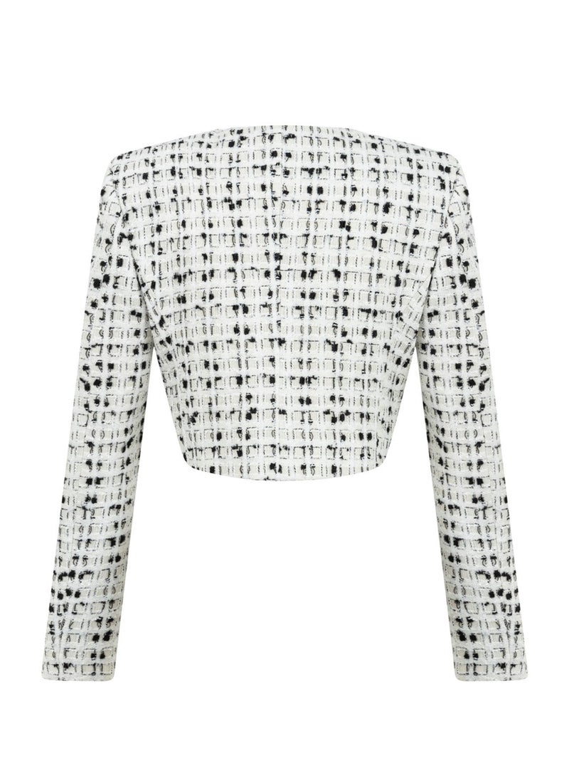 Padded Tweed Jacket