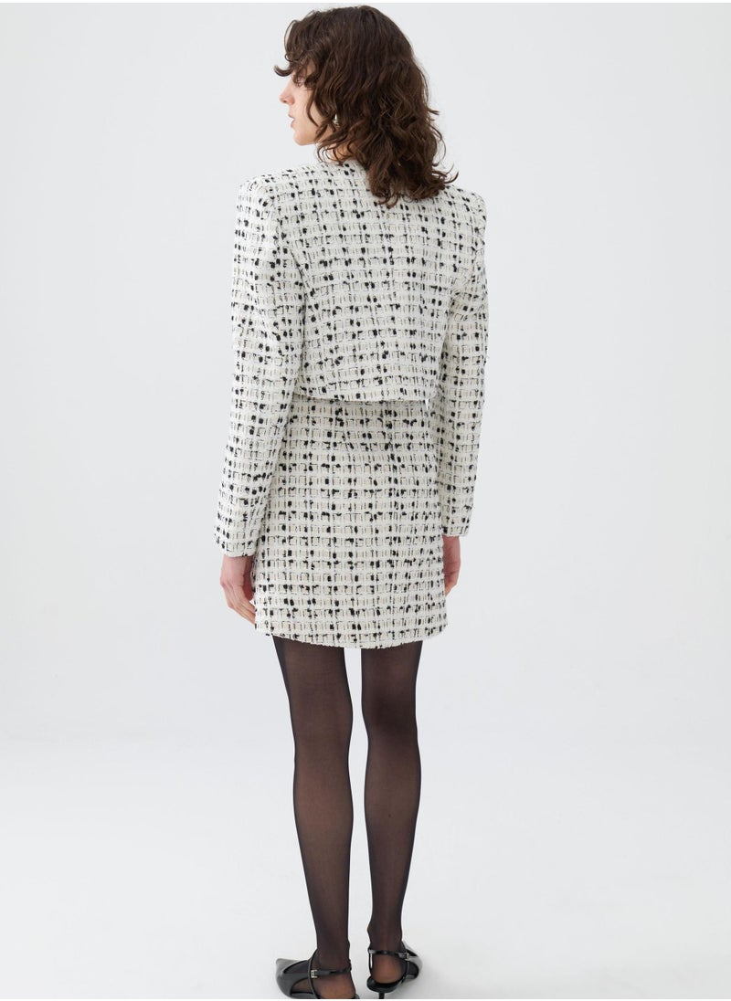 Padded Tweed Jacket