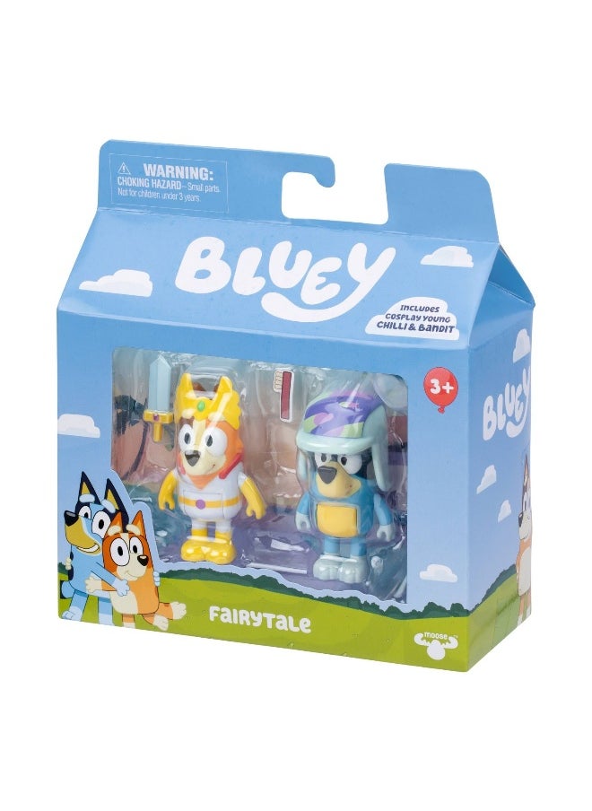 Bluey Fairytale Cosplay Young Figure Set (7 cm)