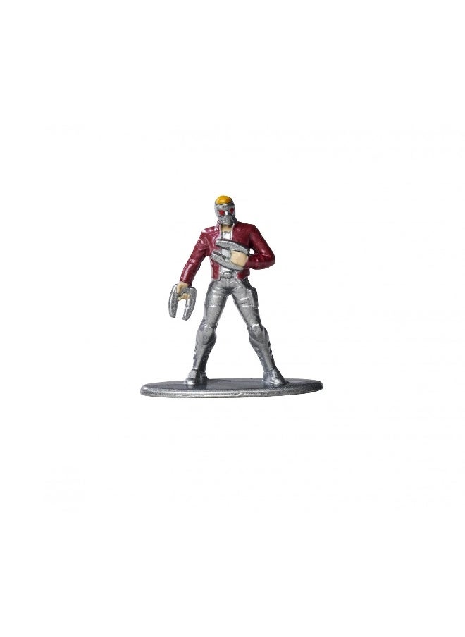Jada Nano Metalfigs Marvel Guardians of the Galaxy Die-cast Figures (Set of 6, 4 cm)