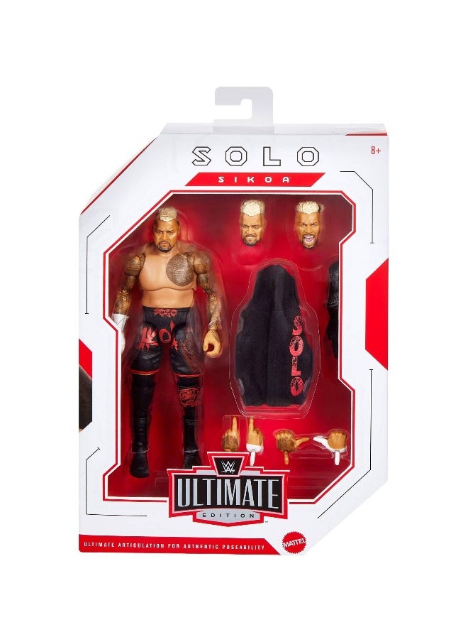 WWE Solo Sikoa Ultimate Edition Action Figure Set (15 cm)