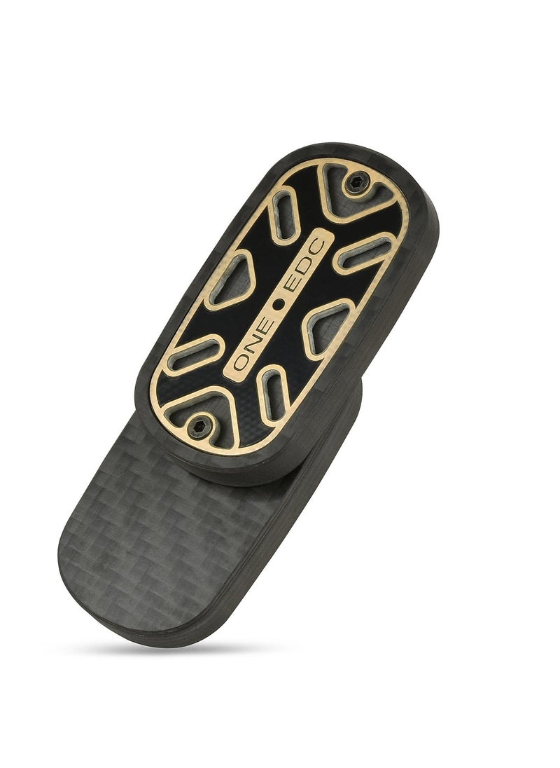 Fidget Toys Adults Carbon Fiber Fidget Slider EDC Fidget Toys Magnet Fidget Stress Relief ADHD Toys Desk Toys for Office for Adults(Magnetic Fidget Slider Black)