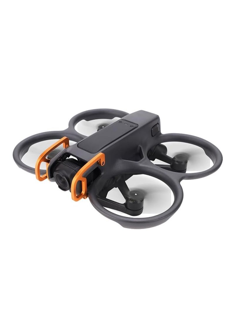 Gimbal Bumper Protection Bar, Gimbal Bumper Guard, for DJI Avata 2, Lens Safety Bumper, Aluminum Alloy Gimbal Protect Bar, Anti-Collision Protection Guard, Lens Protection Rod Accessories, Orange