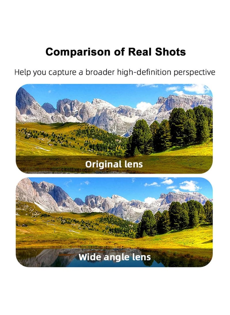 Wide-Angle Lens for DJI Mini 4 Pro Drone - Expands Viewing Range by 25% for Enhanced Photography and Videography, Essential Accessory for Mini 4 Pro Camera.
