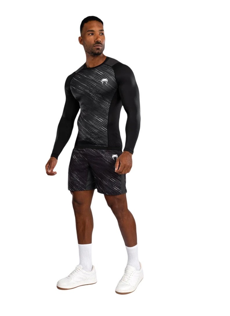 VENUM RAPID RASHGUARD LONG SLEEVES BLACK/STORM GREY