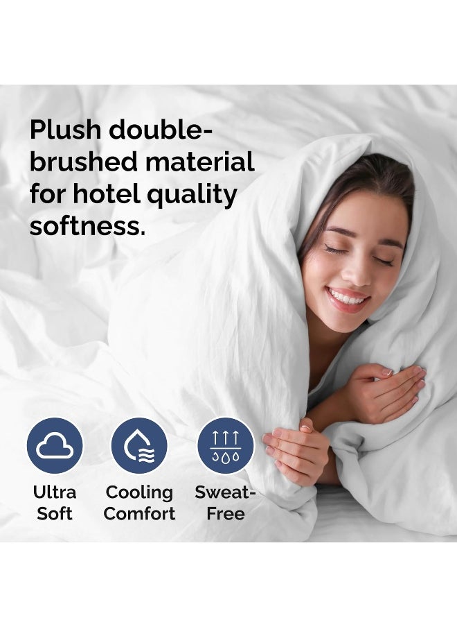 Duvet Cover King Size Set - Extra Soft King Size Duvet Cover - 104