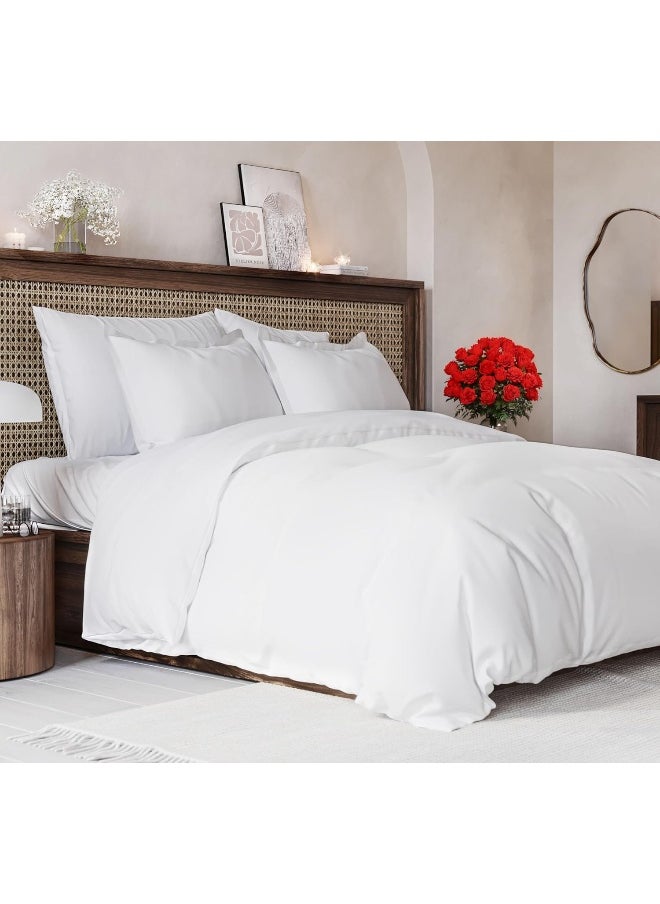 Queen Size Duvet Cover Set - Extra Soft, 90