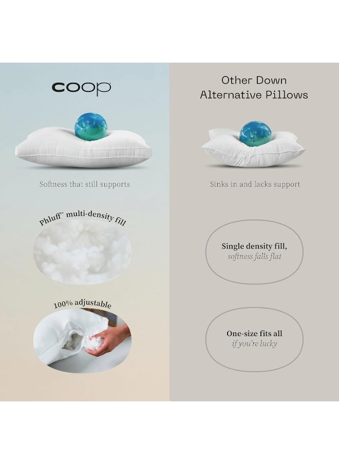 Essence Down Alternative Pillow Queen Size Set of 2