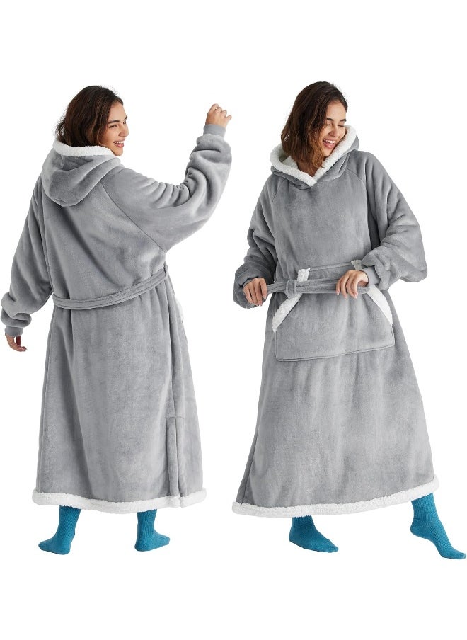 Bedsure, Long Sherpa Wearable Blanket, Unisex Adult, wearable-blankets