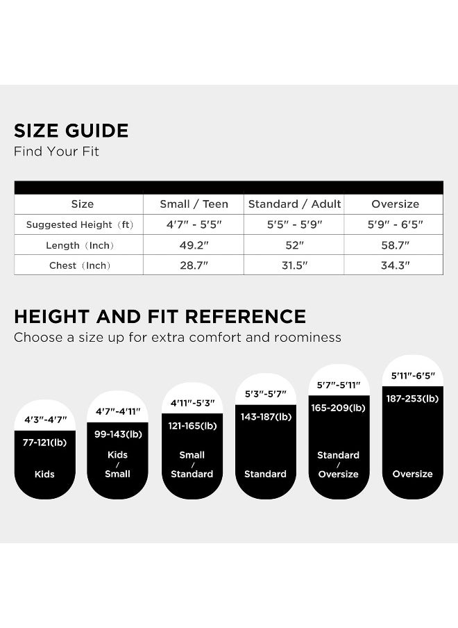 Bedsure, Long Sherpa Wearable Blanket, Unisex Adult, wearable-blankets