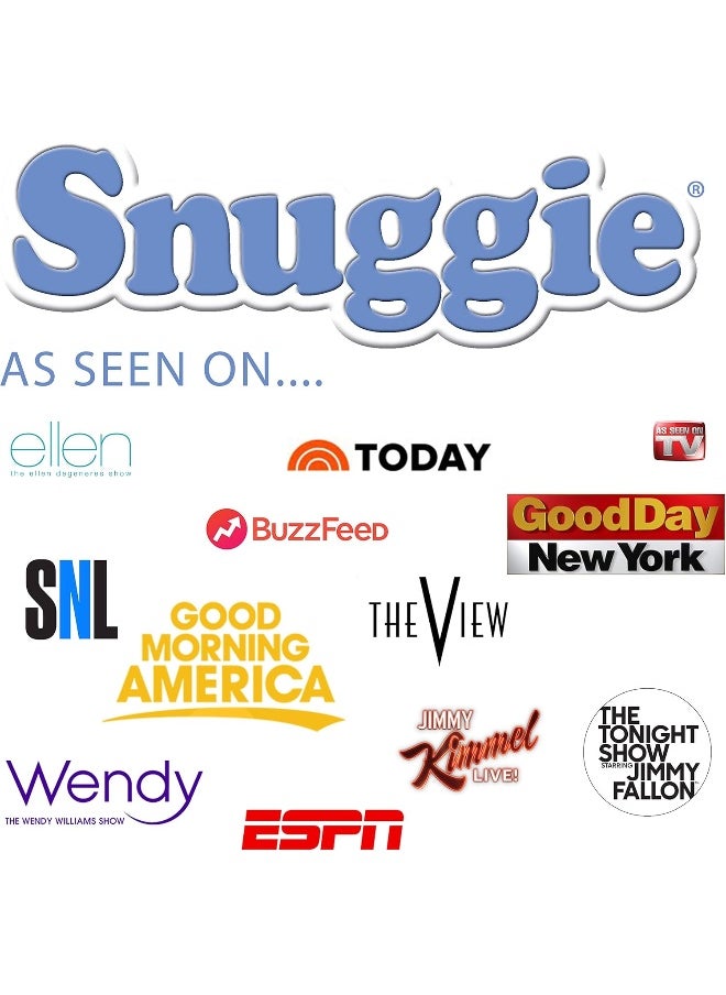 Snuggie- The Original Wearable Blanket That Has Sleeves, Warm, Cozy, Super Soft Fleece, Functional Blanket with Sleeves & Pockets for Adult, Women, Men, As Seen On TV- Purple
