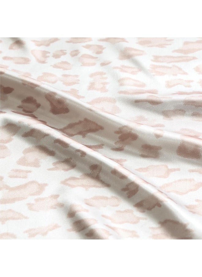 Bedsure Satin Pillowcase with Zipper 2 Pack Standard Size 20''x26''