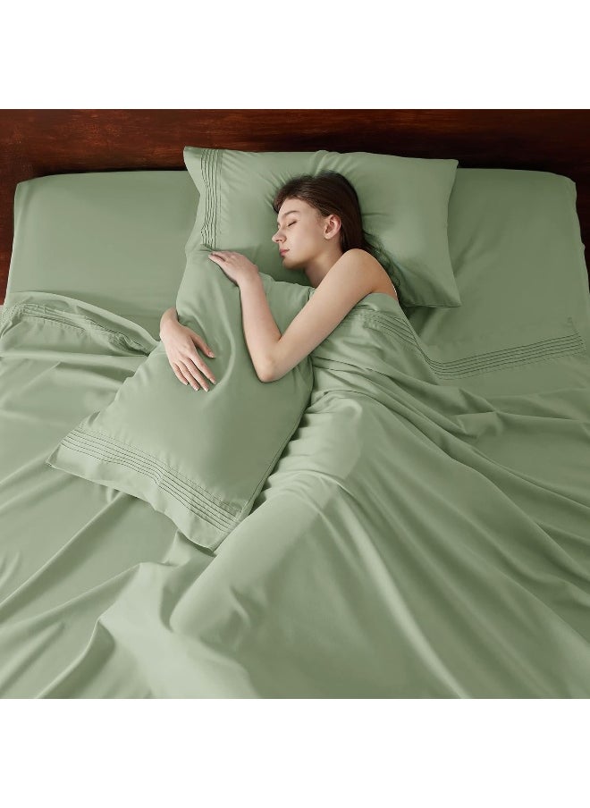 Bedsure Extra Deep Pocket Full Sheets Set