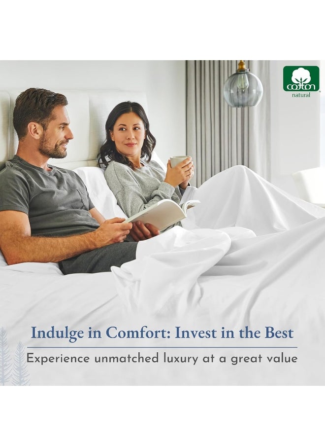California Design Den Luxury 800 Thread Count King Size Sheets Set