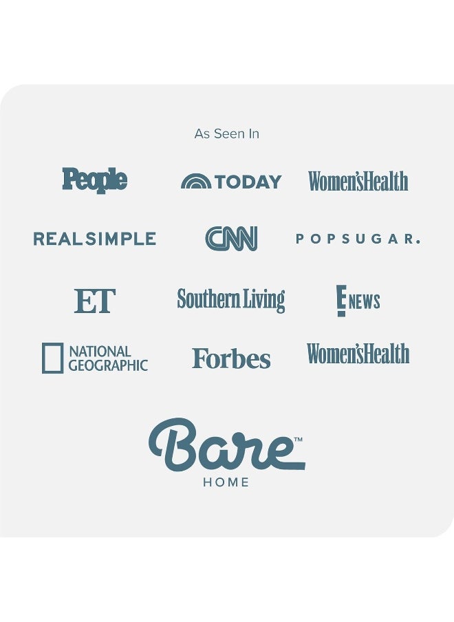 Bare Home Comforter Set - Full/Queen - Goose Down Alternative - Ultra-Soft - Premium 1800 Series - Hypoallergenic - All Season Breathable Warmth (Full/Queen, Grey)