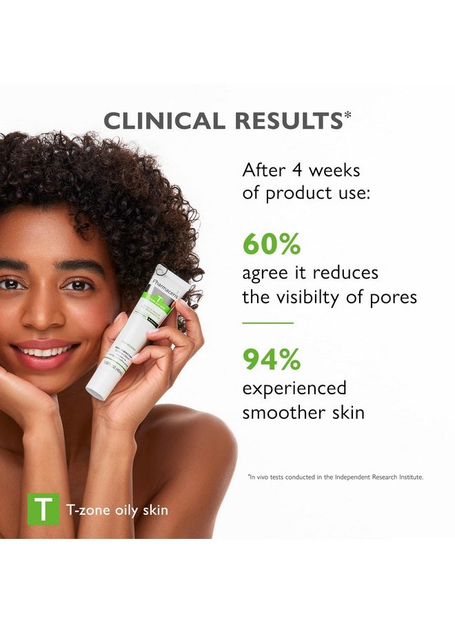 Pharmaceris COMEDERM Skin Perfecting Dermo-Cream Cleanses to Unclog and Refine Pores, Helps to Reduce the Apperance of Blackheads & Whiteheads, For Oily & Combination Skin, 1.35 fl oz