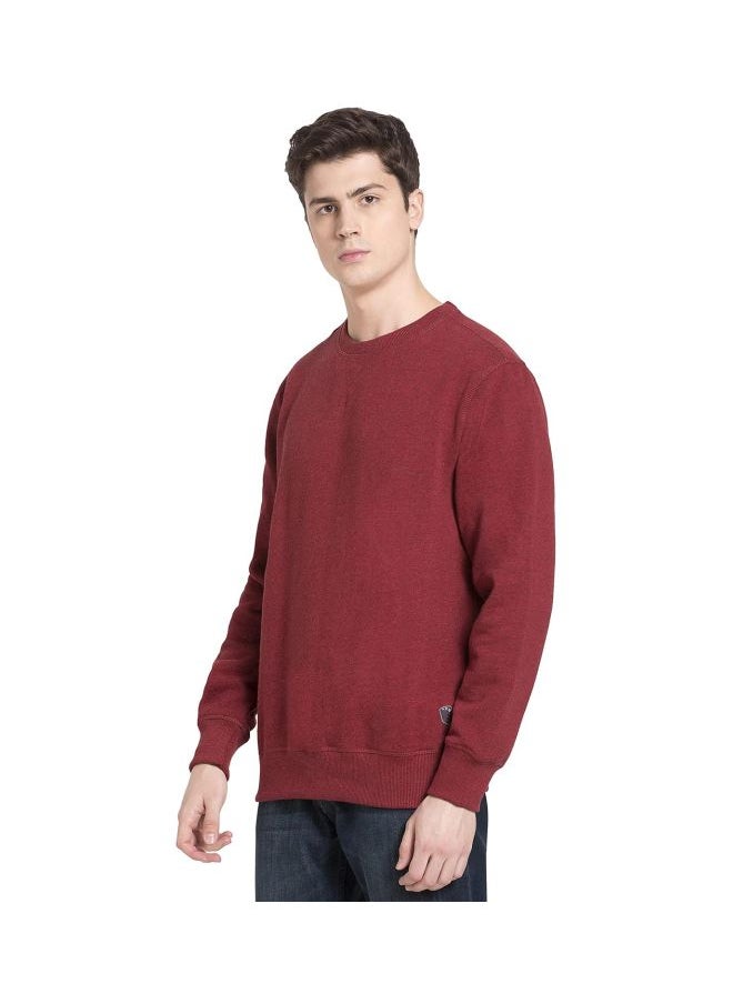 Jockey US92 Men Super Combed Cotton Rich Fleece Fabric Sweatshirt with Stay Warm Treatment