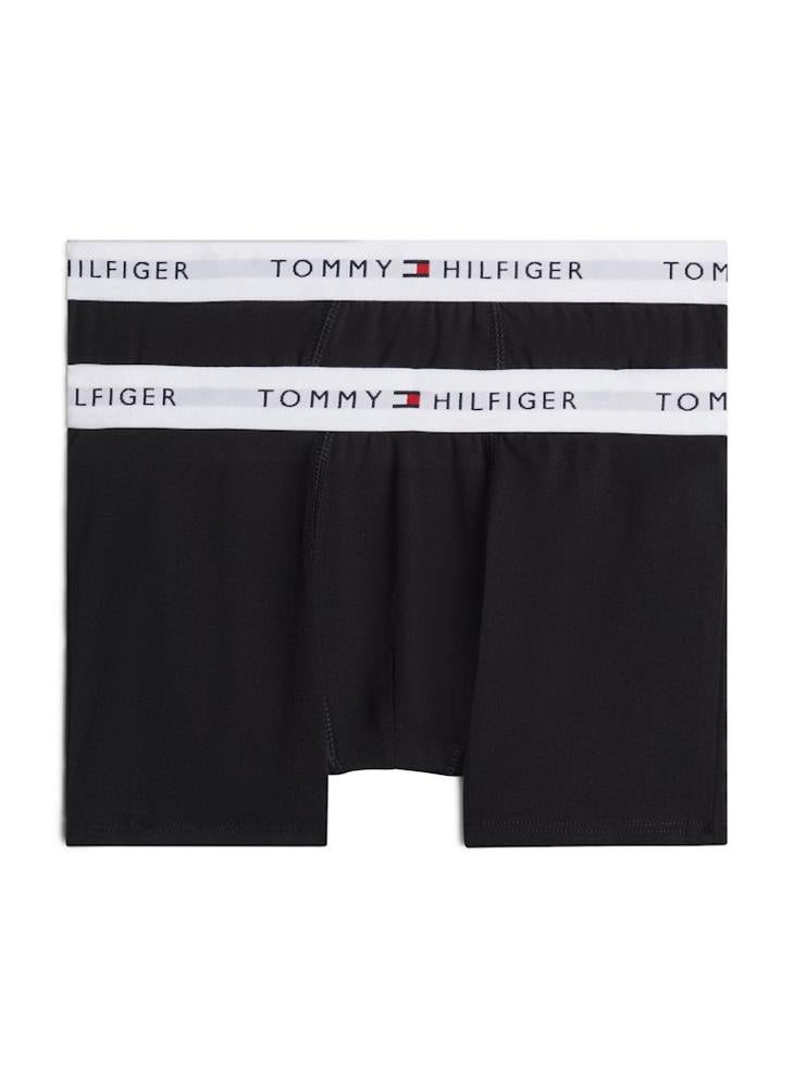 Kids 2 Pack Logo Band Trunks