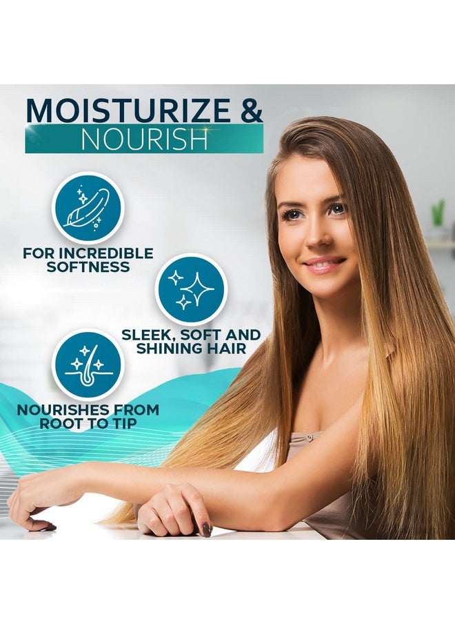 BELLISSO Biotin Hair Thickening Serum for Men and Women - Intense Strengthening Treatment Product with Natural Botanical Oil Blend to Help Boost Thin Hair - Repair Thinning Hair 2 Fl Oz (60ml)