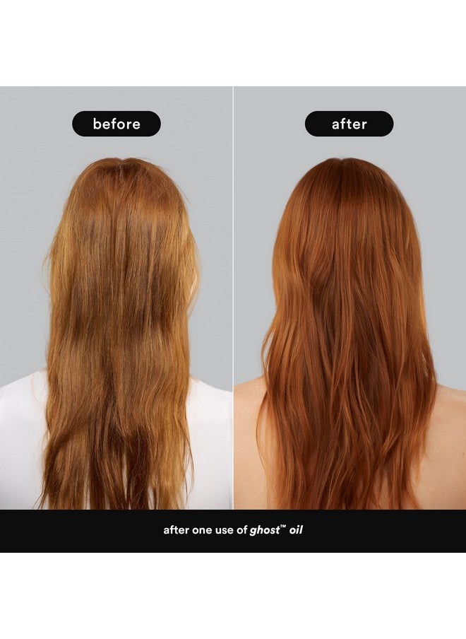 VERB Ghost Oil, 4 fl oz- Weightless Hair Oil for Fine to Medium Hair - Smooths Frizz, Adds Shine - No Parabens or Gluten & Free of Harmful Sulfates