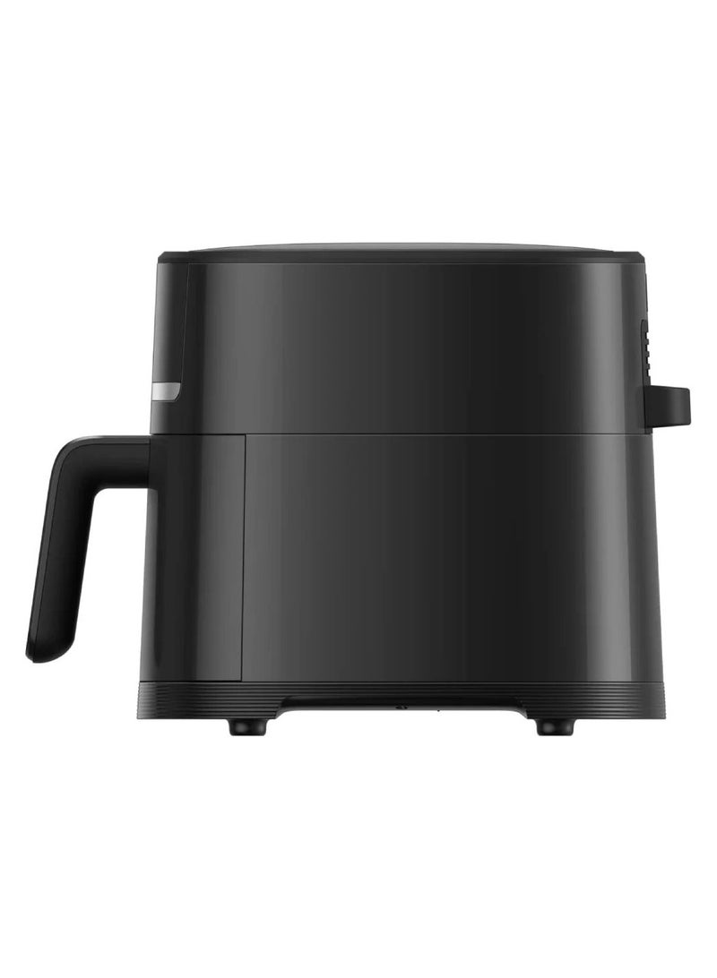 Mi Smart Air Fryer 6.5L, 100 Recipes OLED Display Adjustable Temperature 40°C - 220°C Even Cooking 360° Global version 6.5 L 1800 W MAF10 Black