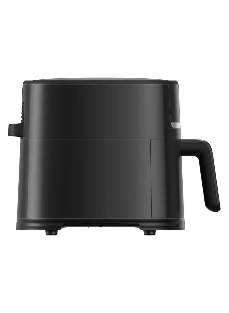 Mi Smart Air Fryer 6.5L, 100 Recipes OLED Display Adjustable Temperature 40°C - 220°C Even Cooking 360° Global version 6.5 L 1800 W MAF10 Black
