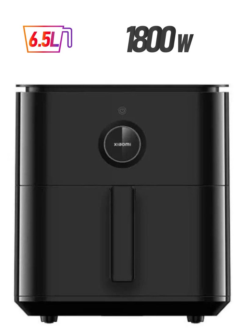 Mi Pro Smart Air Fryer, 6.5 Liter, 1800 Watt, Black - BHR7357EU 6.5 L 1800 W BHR7357EU black