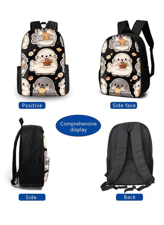 New universal cartoon new three-piece schoolbag (students, children) - 1309