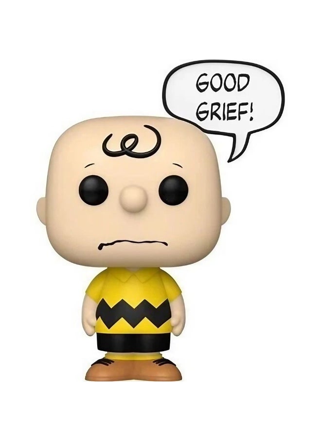 Funko POP! Television Peanuts Charlie Brown (Good Grief!) Vinyl Figure (10.3 cm)