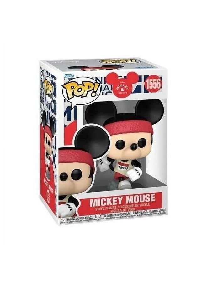 Funko POP! Disney Mickey & Friends Mickey Mouse in Marathon Outfit Vinyl Figure (9.4 cm)