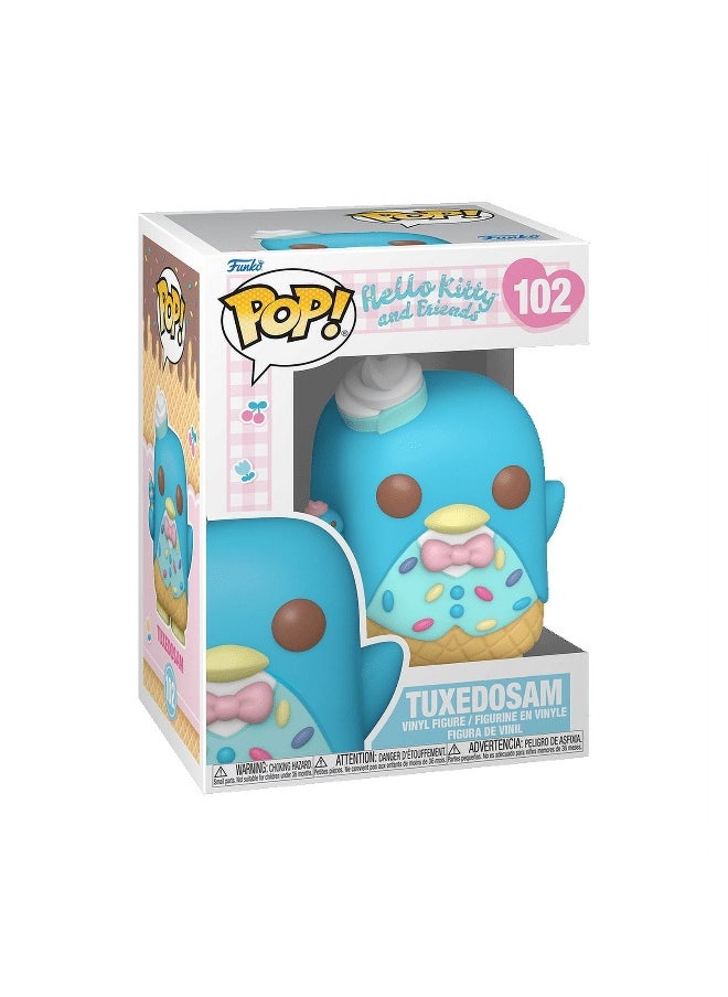 Funko POP! Sanrio Hello Kitty and Friends Tuxedo Sam with Ice Cream Vinyl Figure (10 cm)
