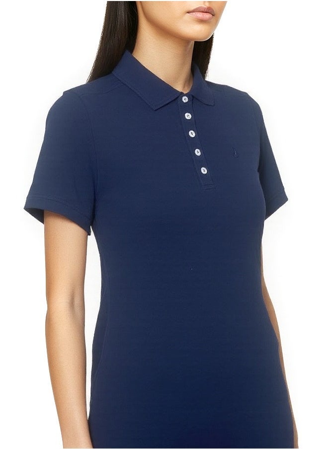Navy Polo Dress