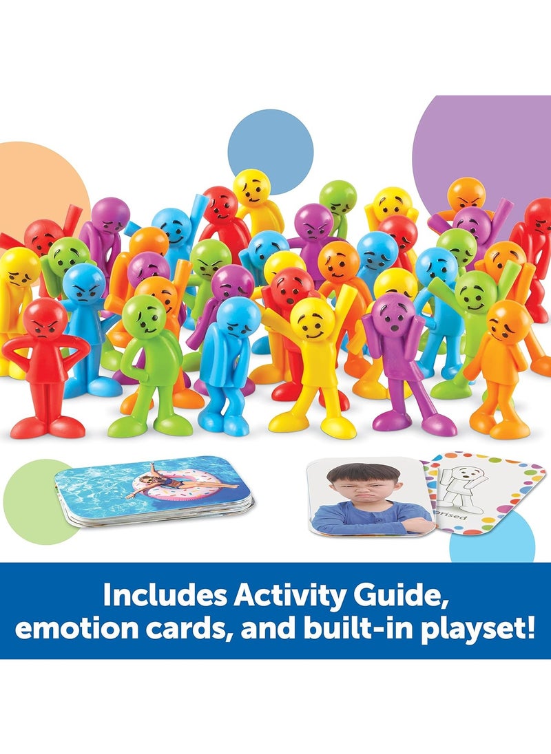 All about Me Feelings Activity Set - 54 Pieces, Ages 3+ Toddler Social Emotional Learning Games, Communication Games for Kids
