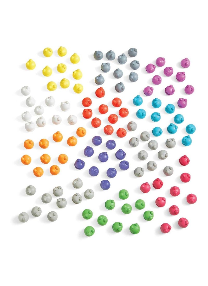 Number blocks Number blob Counting Set, Educational Math Manipulatives, Numbers for Toddlers, Preschool Learning Toys, Ages 3+