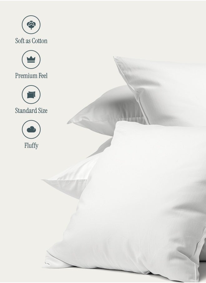Premium Pillow Set (2-Pack, 75x50 cm) – Adaptive Support for Neck & Spine, Ultra-Soft & Breathable, Ergonomic Design for All Sleepers, Plush & Cloud-Like Comfort, Pressure-Relieving, Hypoallergenic & Perfect for Restful Sleep