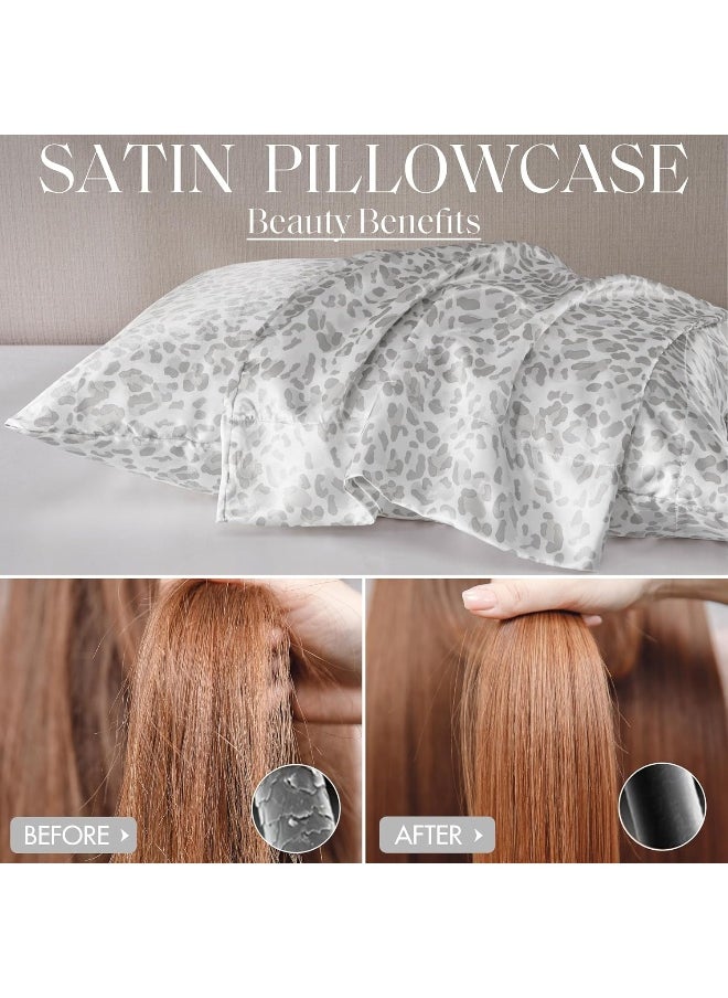 Madison Park Essentials Set of 2 Satin Pillowcase for Hair & Skin