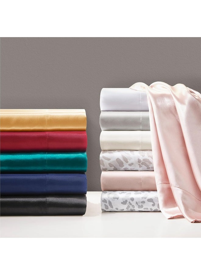Madison Park Essentials Set of 2 Satin Pillowcase for Hair & Skin
