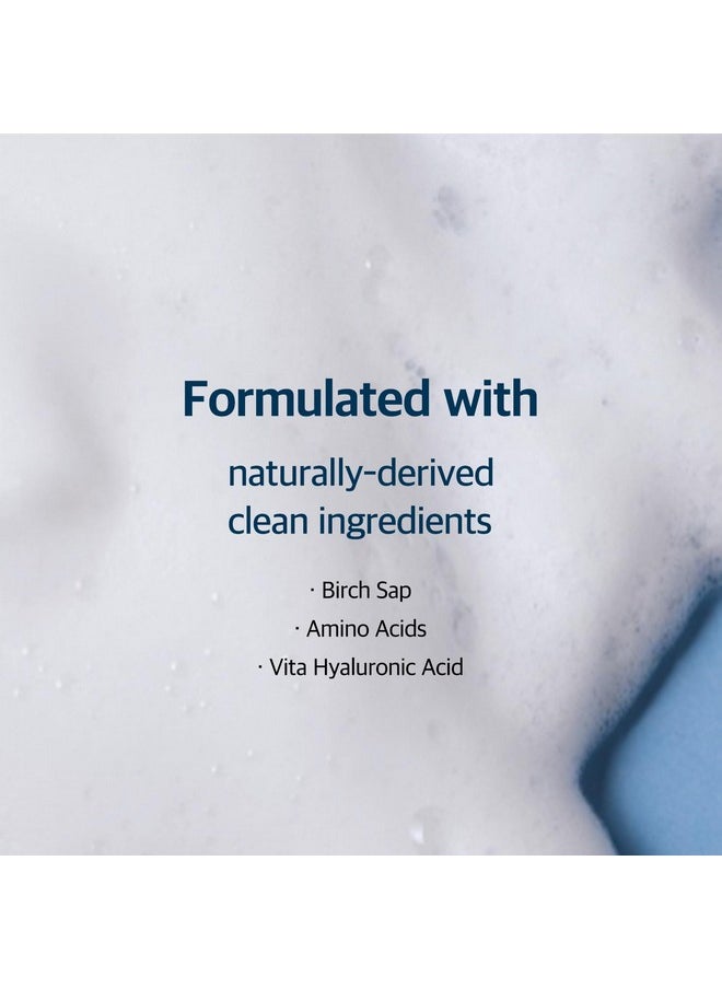 ROUND LAB Birch Juice Moisturizing Cleanser | Unclogs hidden sebum, Clears away dead skin cells., Soothing, Low pH, Gel Type Cleanser (5.07 fl.oz)