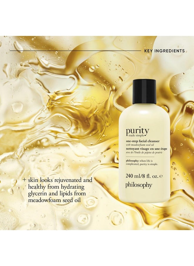 philosophy purity made simple facial cleanser 8 fl oz
