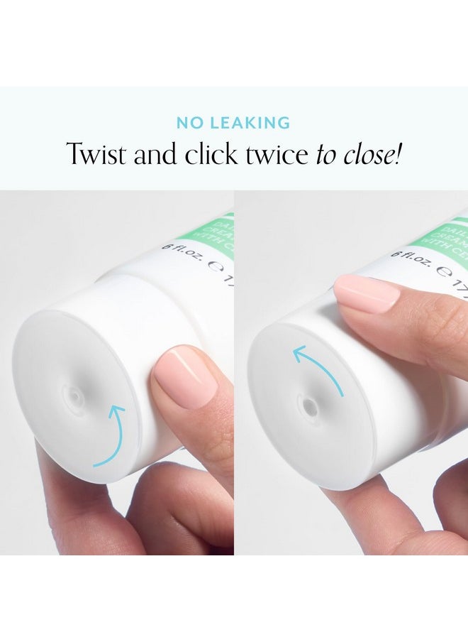 Bliss One & Done Daily Cream Facial Cleanser With Ceramides - Moisturizing Face Wash For Dry Skin - Cleanses & Removes Makeup in 1 Step- Clean, Vegan, Cruelty-Free, 6 Fl Oz