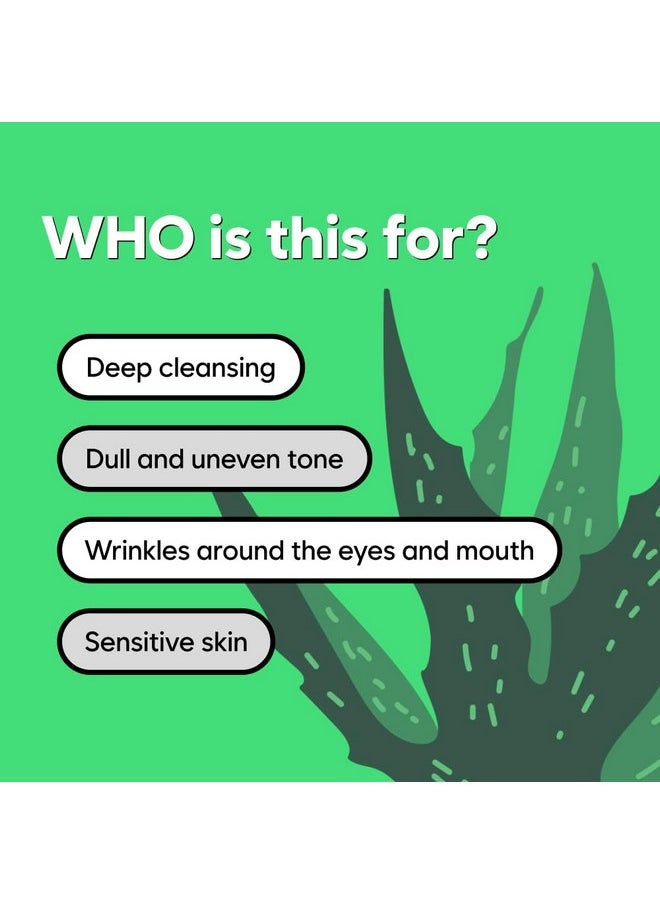 CHUNGMIJUNG Aloe Fermentation Cleansing Milk, Gentle Cleanser for Face, Moisturizing, Soothing, Aloe Barbadensis Leaf Extract, All Skin Types, Korean Skin Care 6.76 fl.oz. / 200ml