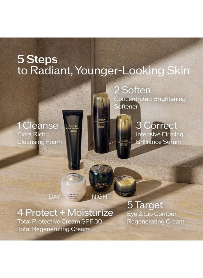 Shiseido Future Solution LX Extra Rich Cleansing Foam - 125 mL - Rich Foaming Cleanser for Smooth and Vibrant Skin - Non-Comedogenic - All Skin Types