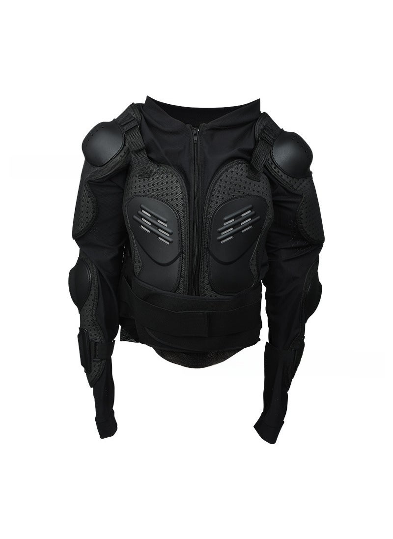 Motorcycle Armor Jacket Protective Gear Riding SafetyBlack Black