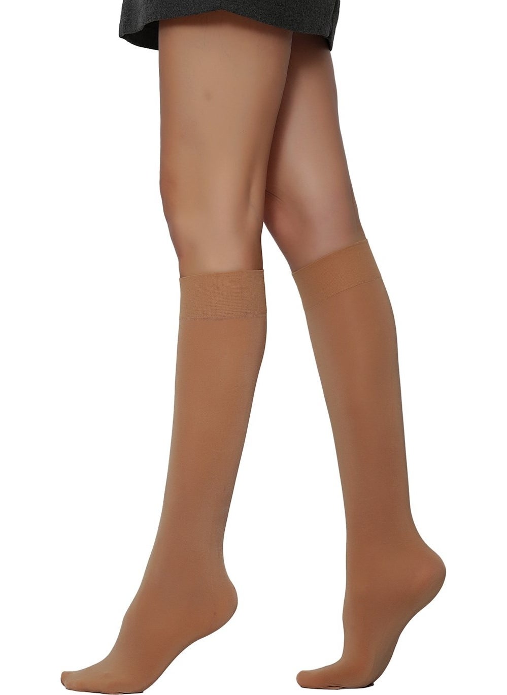 Satin 80 Knee High Socks