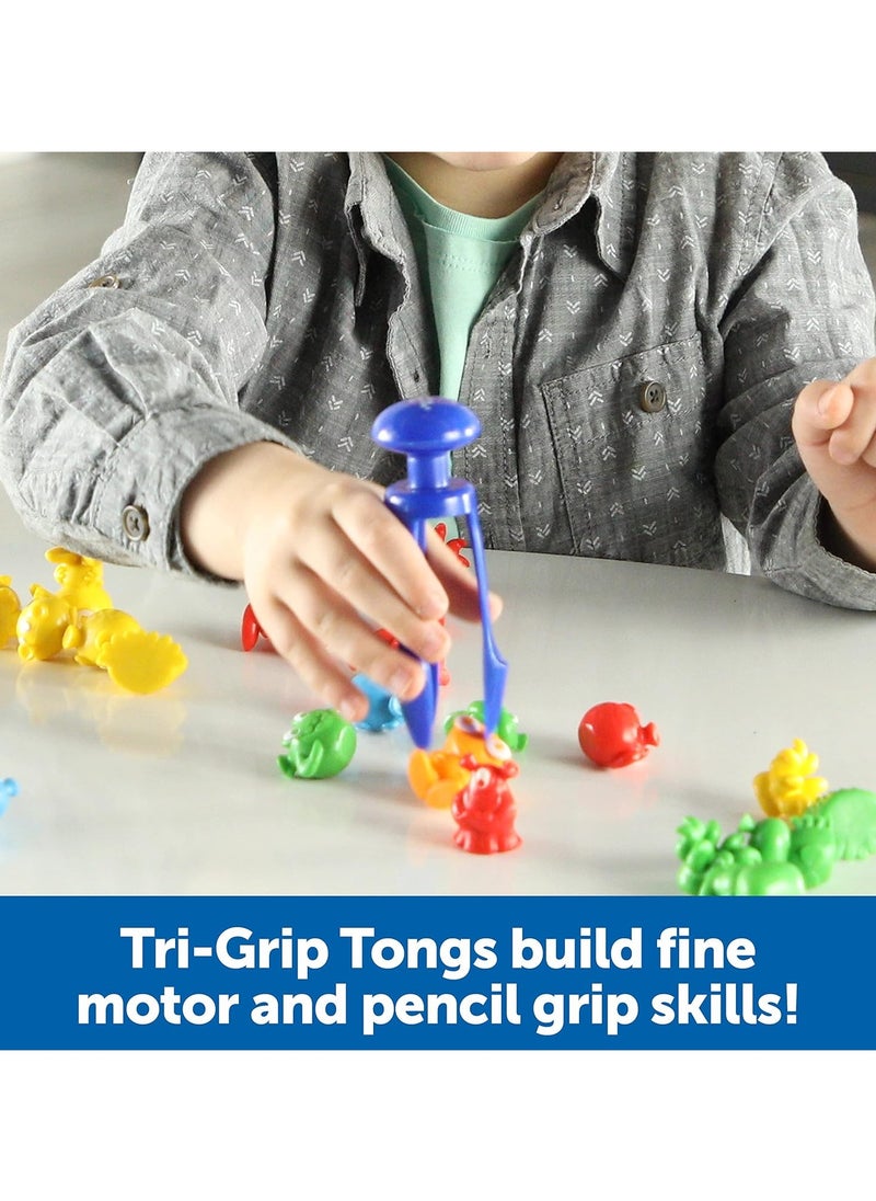 Grab & sort Fine Motor Alien Counters,Toys for Kids, 37 pcs