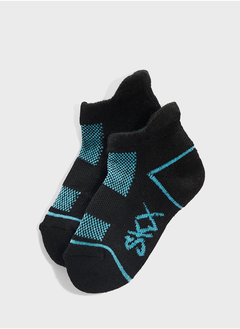 Kids 6 Pack Terry Socks