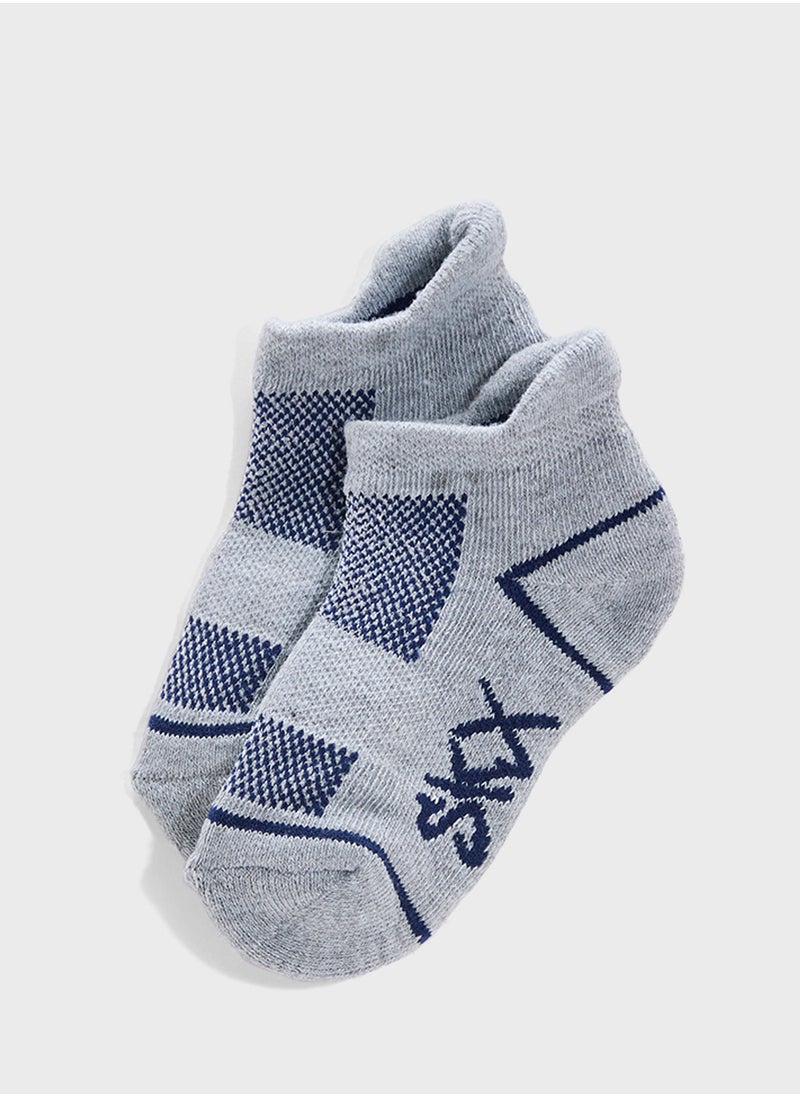 Kids 6 Pack Terry Socks
