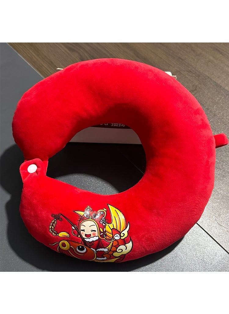 Wholesale U-Shaped Pillow for Office Nap Grey